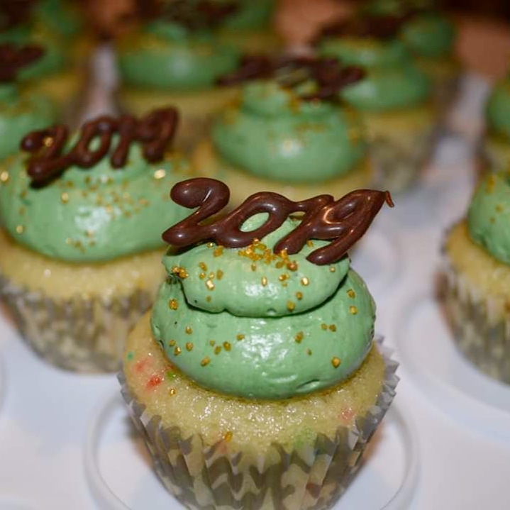 NYE 2019 mini cupcakes