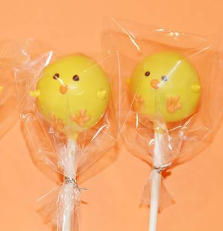 Easter chicks cakepop