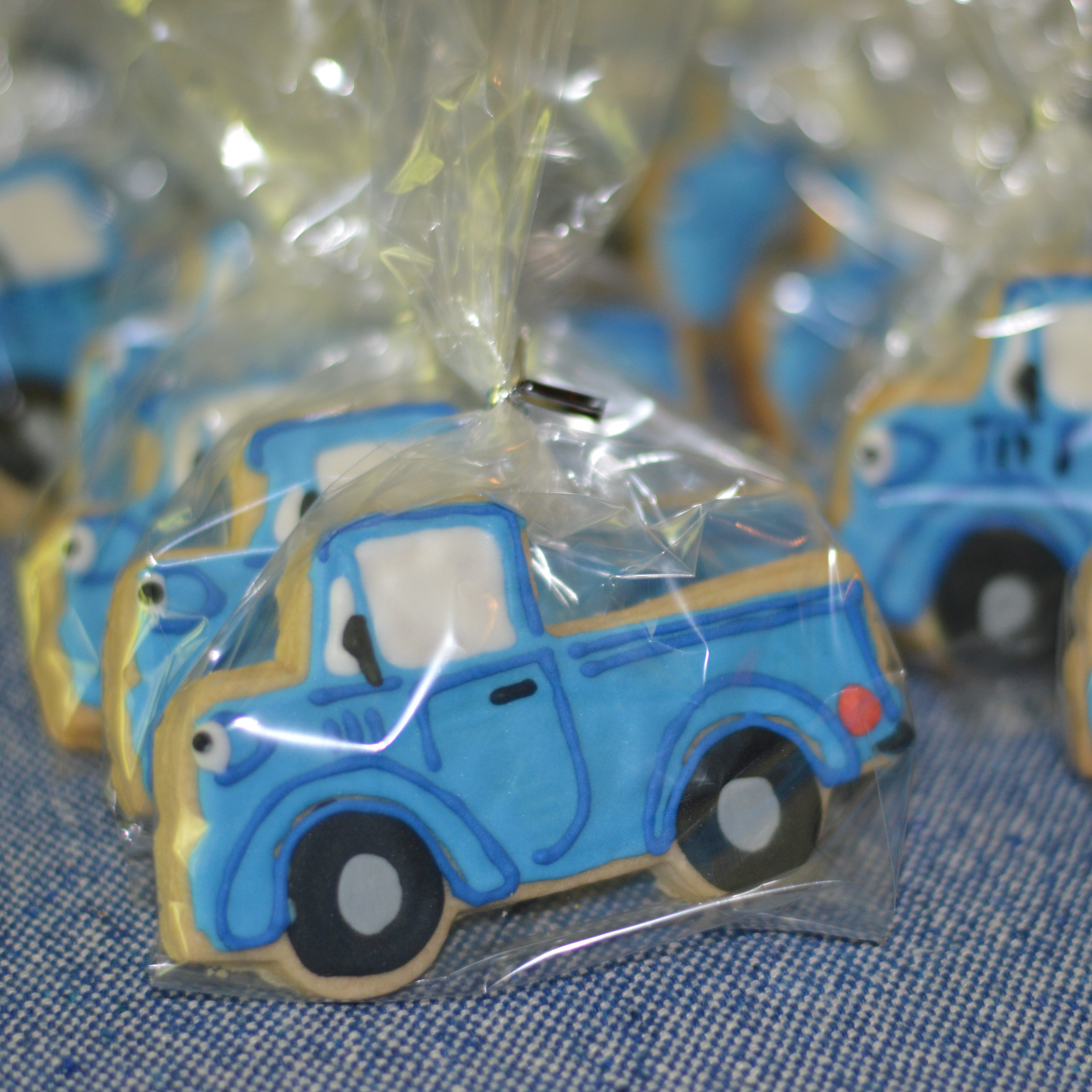 Little Blue Truck sugar cookies