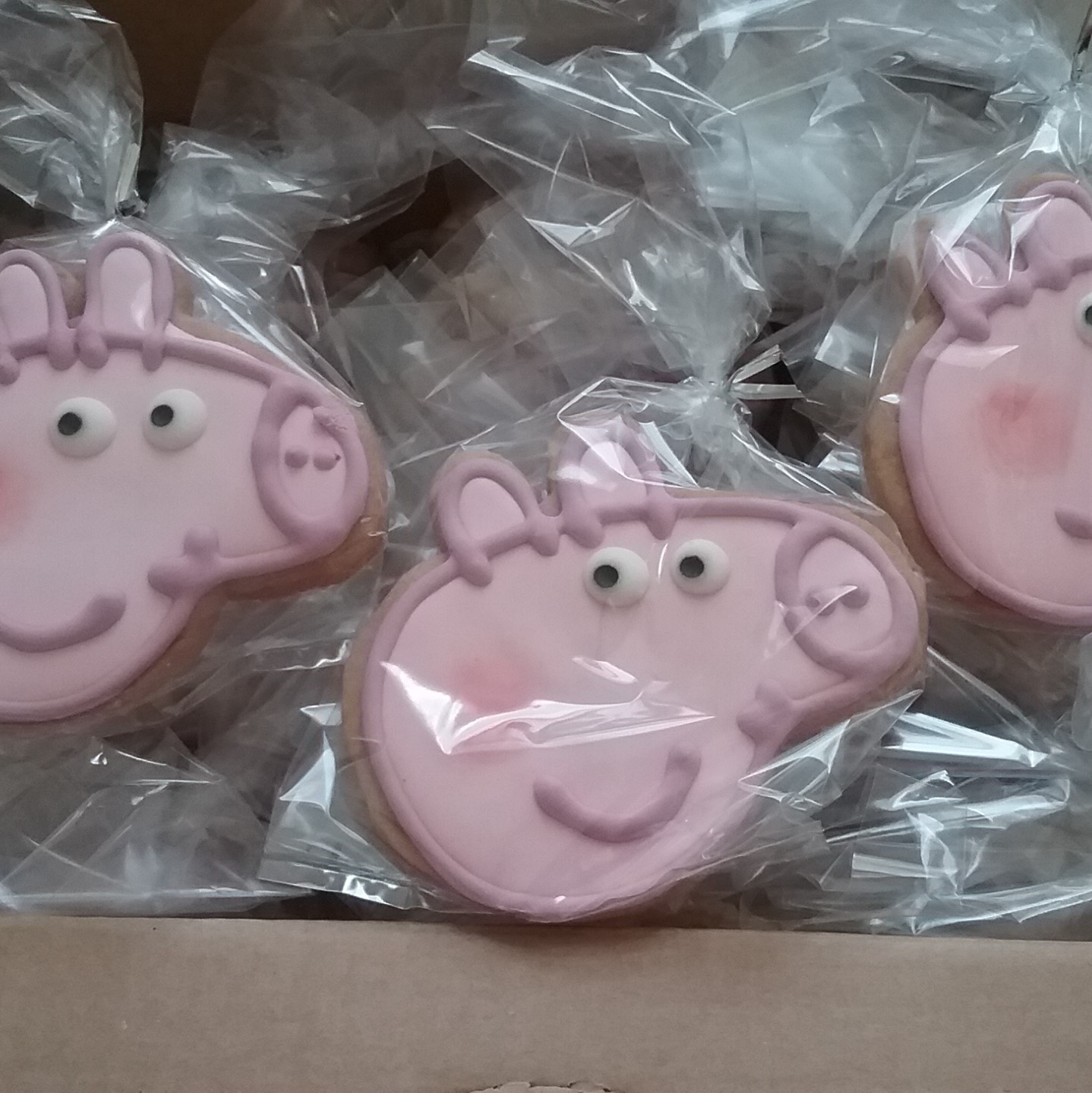 Peppa Pig cookies