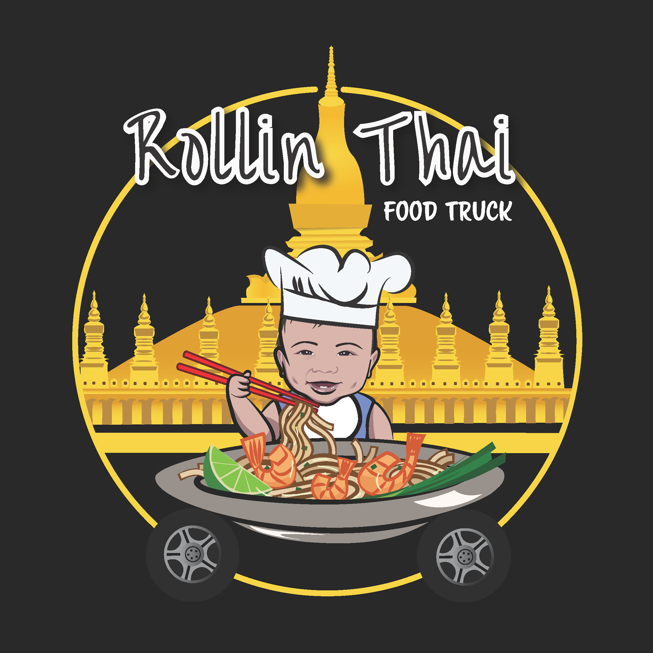 Rollin Thai final logo