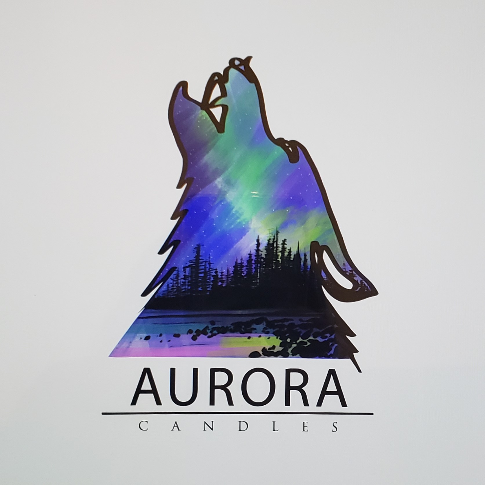 Aurora Candle logo variation