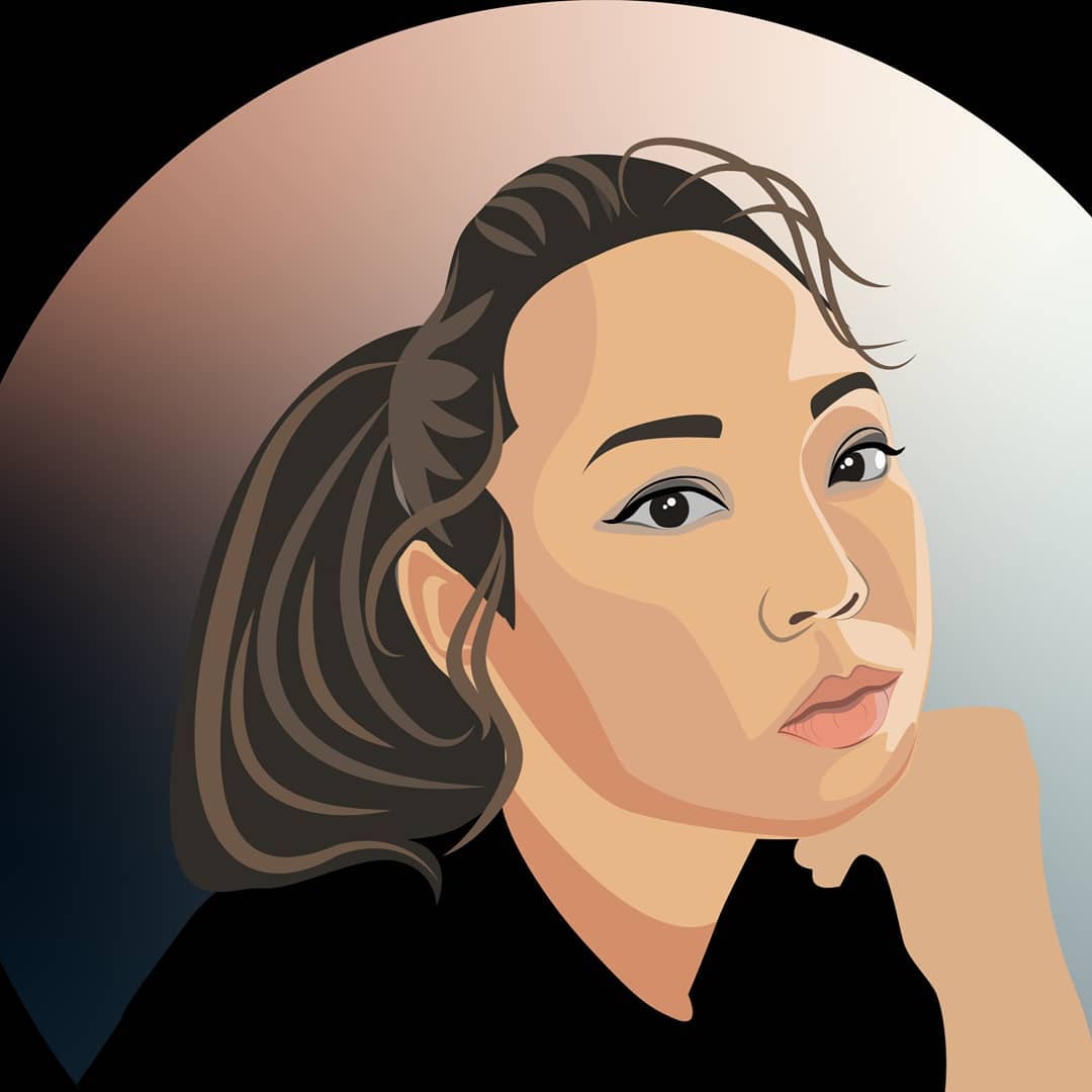 Vector self-portrait